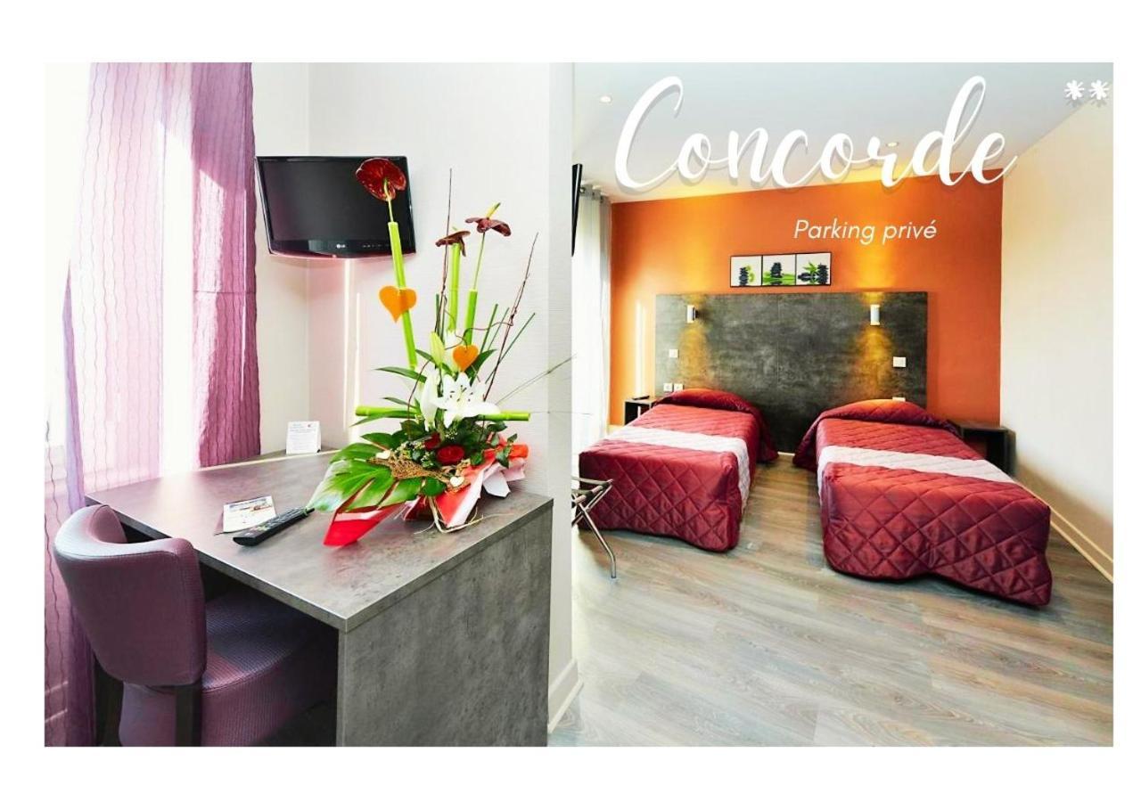 Hotel Concorde - Rodez Centre Ville Ngoại thất bức ảnh